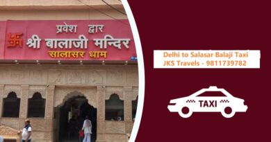 Delhi to Salasar Balaji Taxi