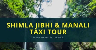 Shimla-Manali-jibhi-Taxi tour from delhi